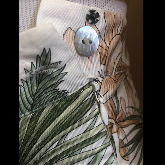 🆕 BROOKS BROTHERS 100% Silk Palms & Basket Weave - Picture 4 of 8